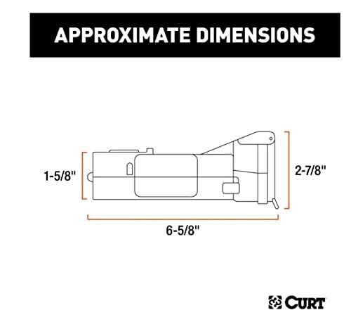CURT 51180 Echo Mobile Electric Trailer Brake Controller with Bluetooth