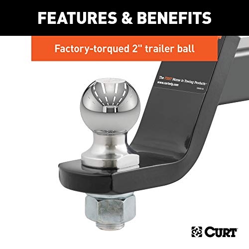 CURT 45056 Trailer Hitch Mount with 2-Inch Ball
