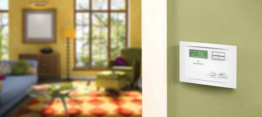 Emerson NP110 Non-Programmable Single Stage Thermostat, 4, 0.5