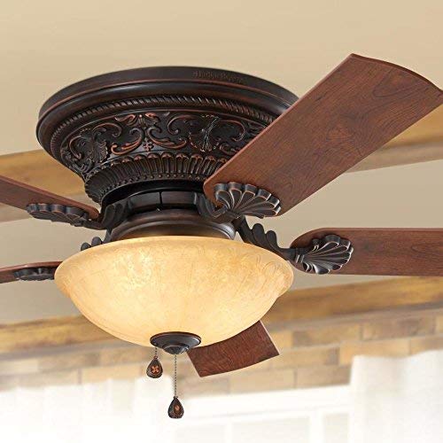 Harbor Breeze Lynstead 52-in Bronze LED Indoor Fan