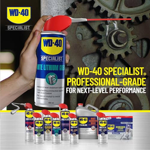 WD-40 Specialist White Lithium Grease Spray with SMART STRAW