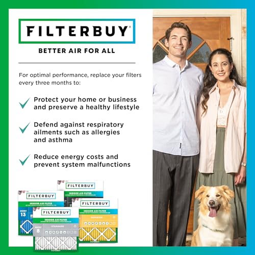 Pleated HVAC AC Furnace Air Filters Replacement