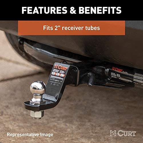 CURT 45056 Trailer Hitch Mount with 2-Inch Ball