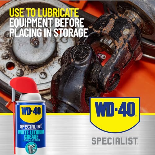 WD-40 Specialist White Lithium Grease Spray with SMART STRAW