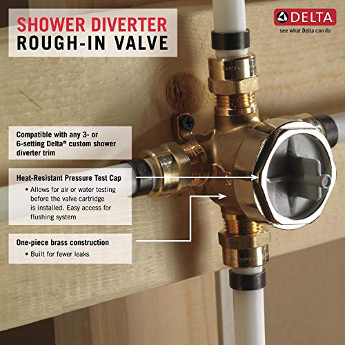 R11000 3-Setting Custom Shower Diverter Valve Kit