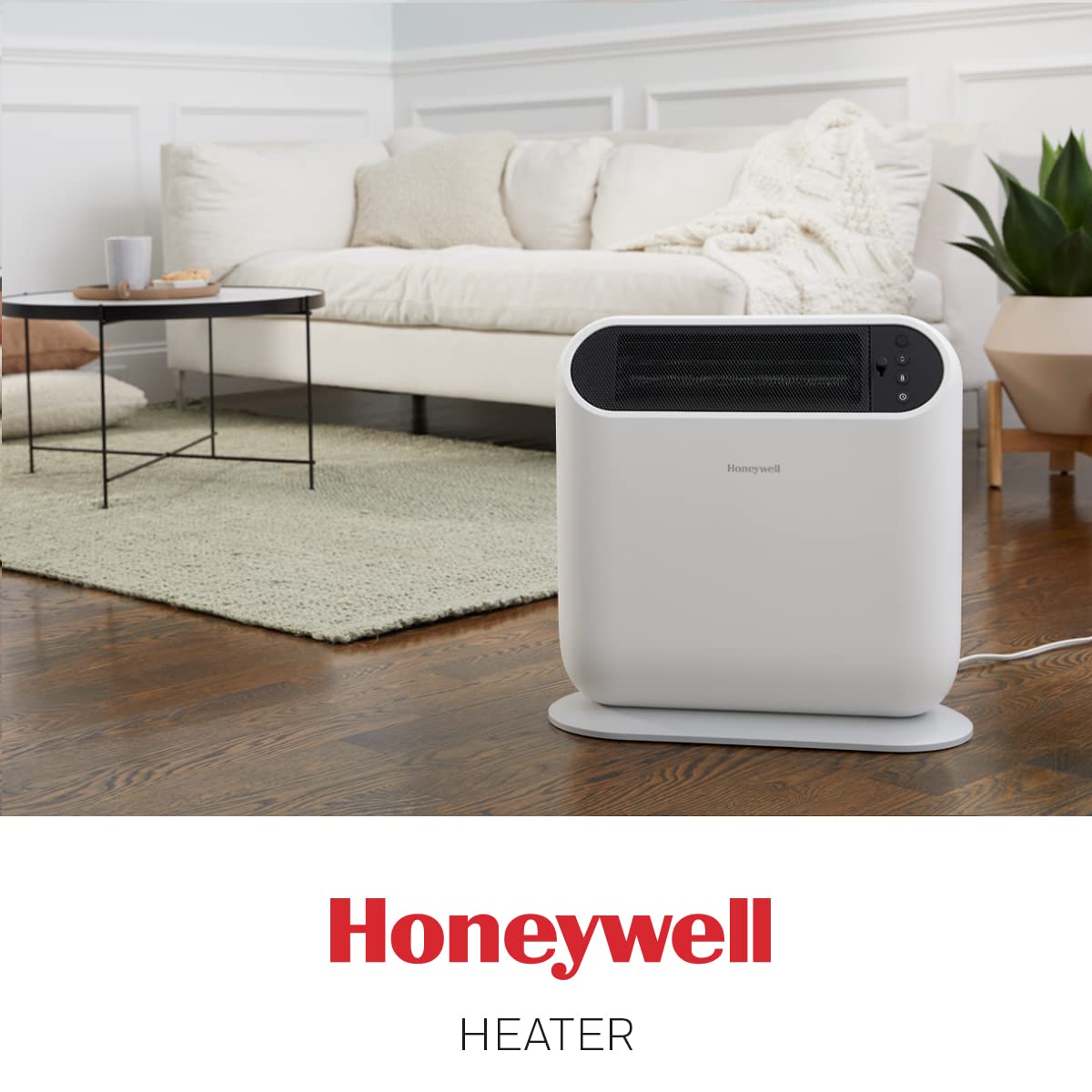 Honeywell 1500W Heater with Programmable Thermostat with timer options