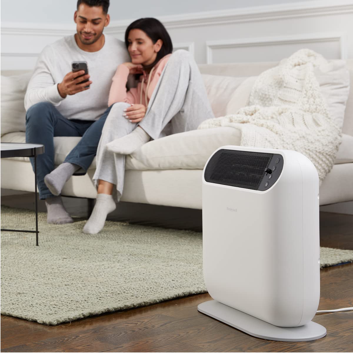 Honeywell 1500W Heater with Programmable Thermostat with timer options