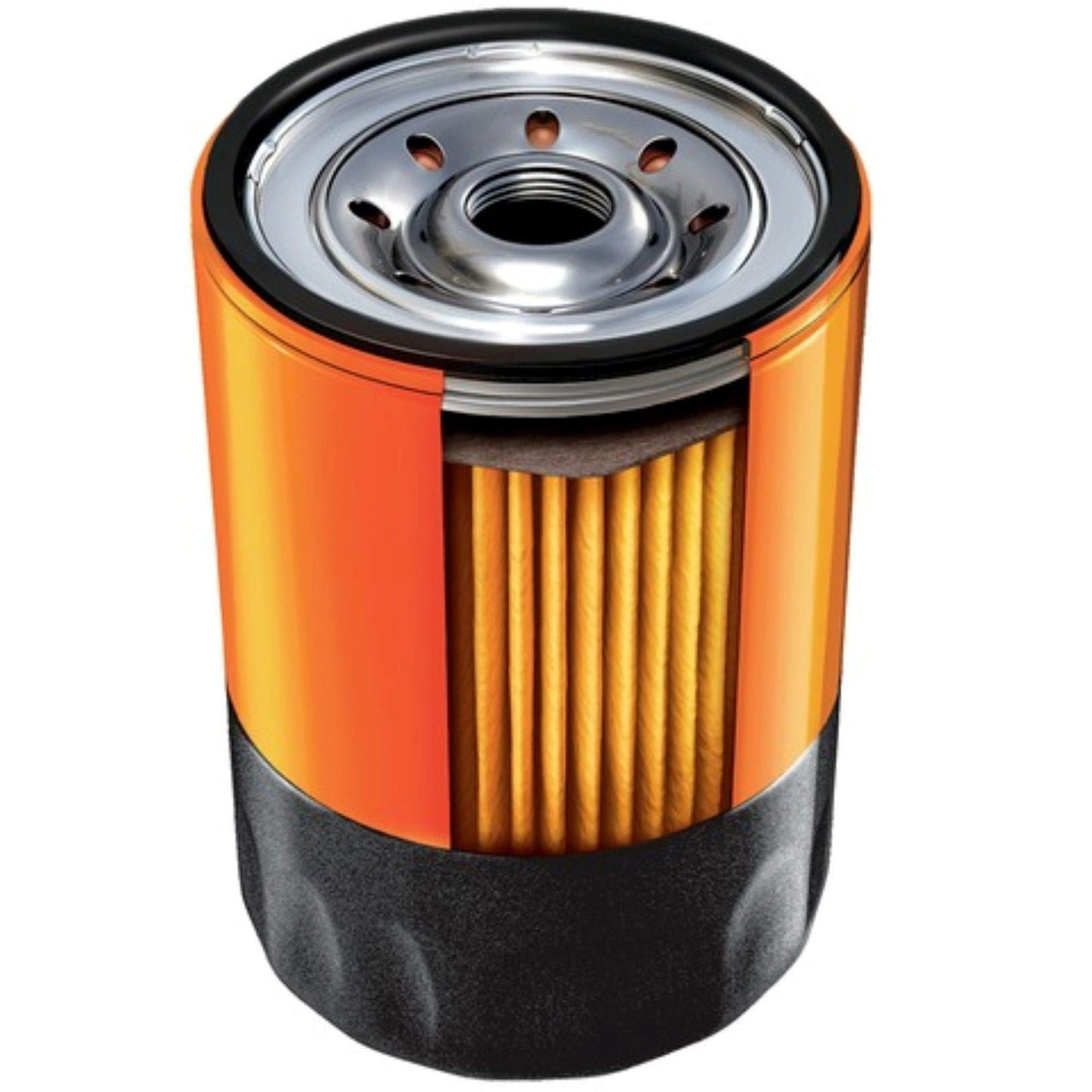 10K Mile Change Interval Oil Filter, Cylindrical.