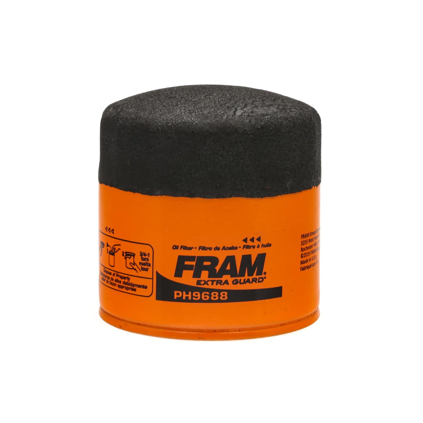 10K Mile Change Interval Oil Filter, Cylindrical.