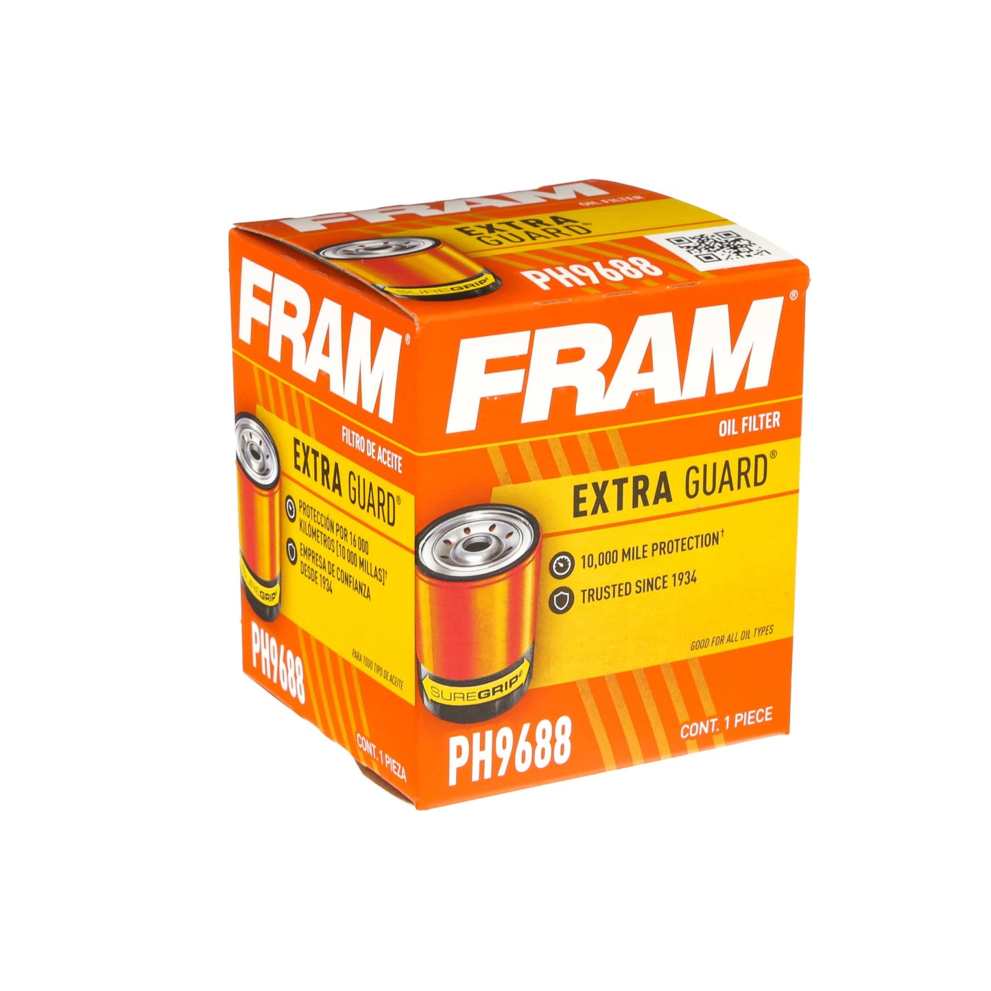 10K Mile Change Interval Oil Filter, Cylindrical.