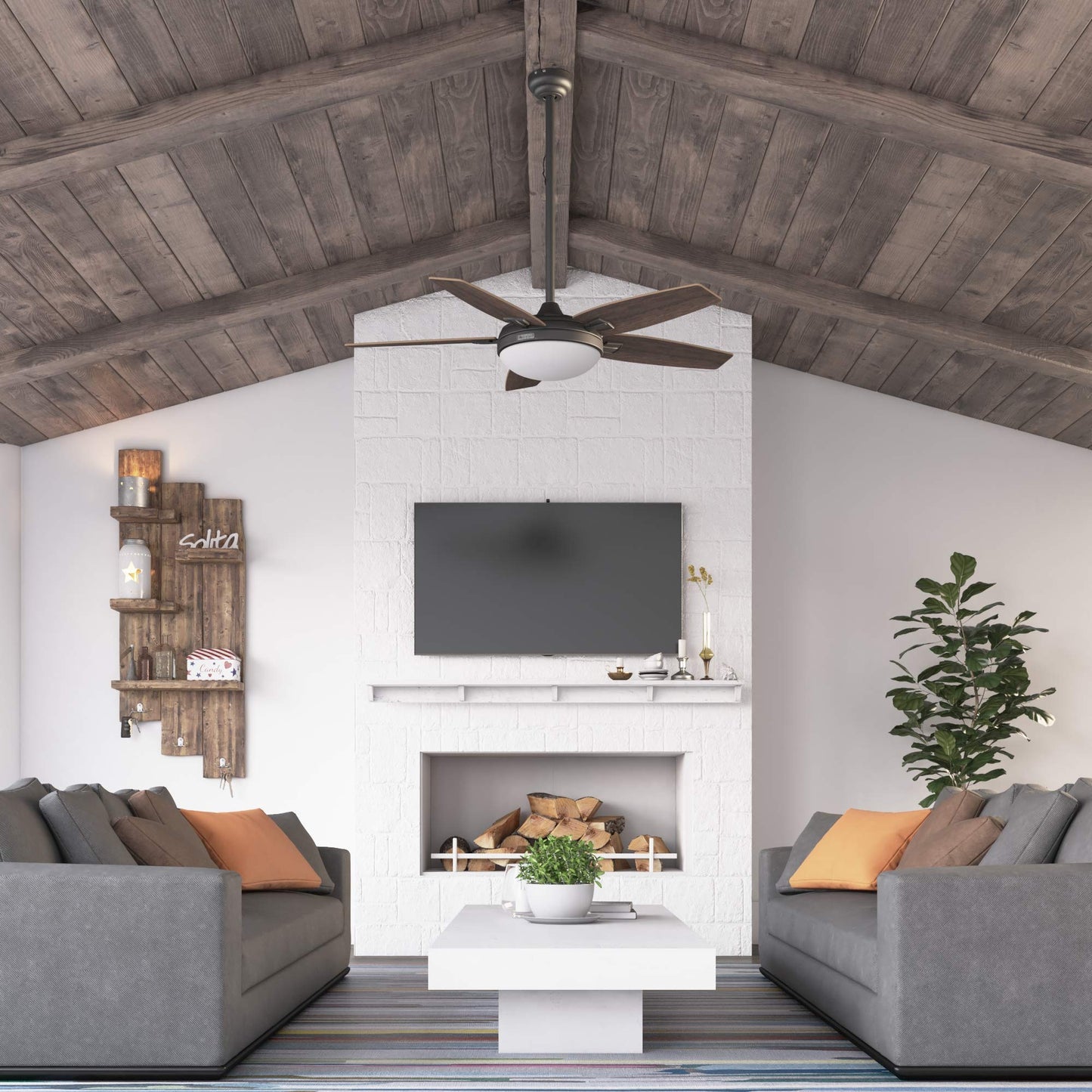 Honeywell Dual Finish Ceiling Fans Carmel, 48 Inch