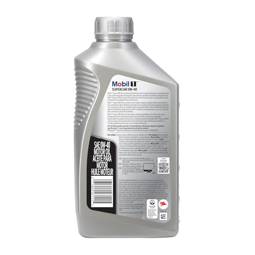 Mobil 1 Supercar Advanced Full Synthetic Motor Oil