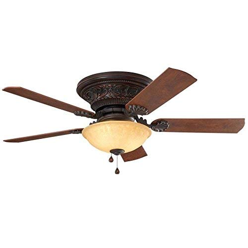 Harbor Breeze Lynstead 52-in Bronze LED Indoor Fan