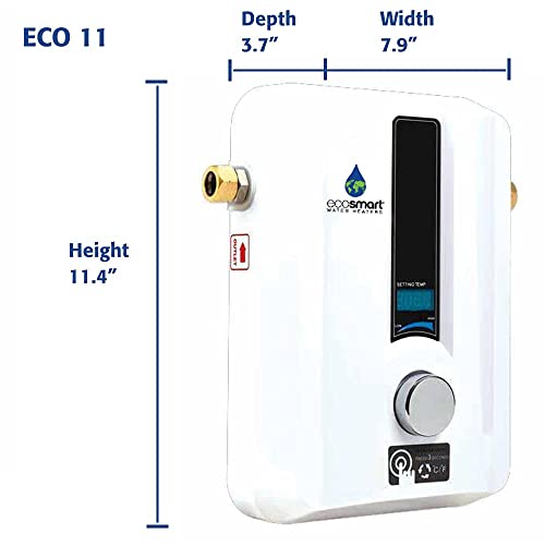 ECO 11 Electric Tankless Water Heater 13KW at 240 Volts