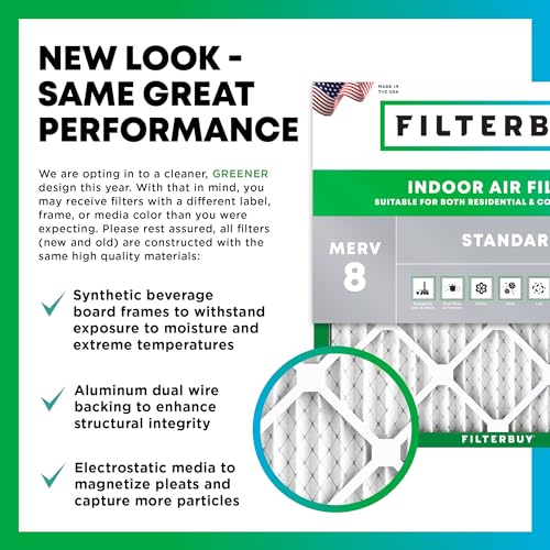 Pleated HVAC AC Furnace Air Filters Replacement