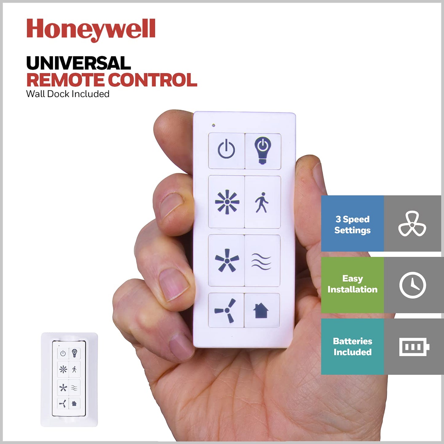 Honeywell Ceiling Fans with Light and Remote Control