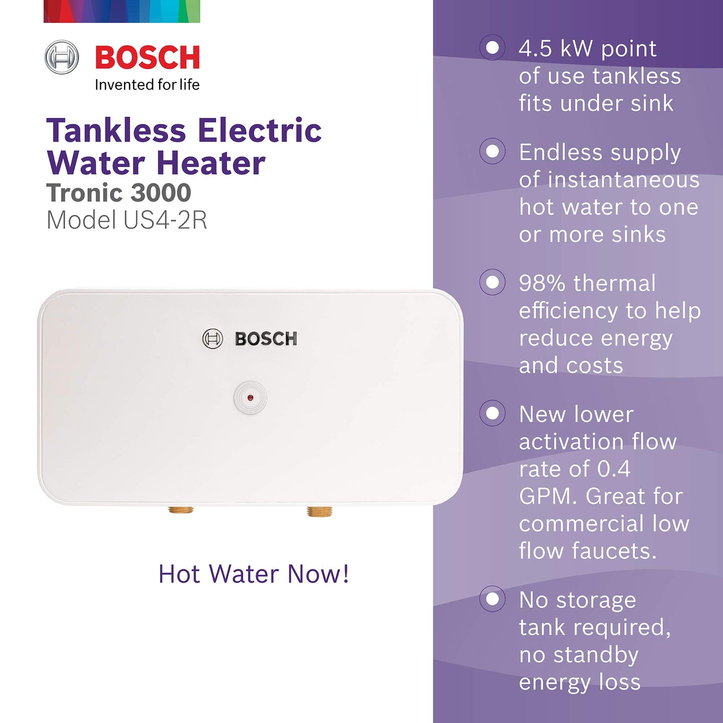 Thermotechnology Tronic 3000 Electric Tankless Water Heater