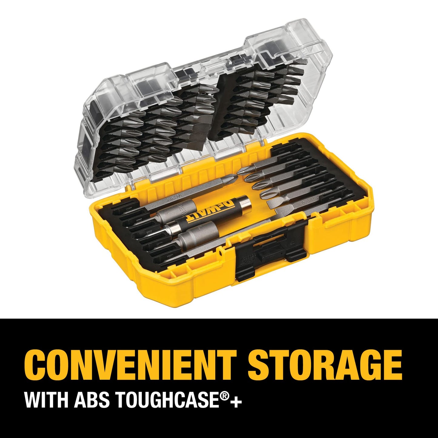 DEWALT Screwdriver Bit Set with Tough Case