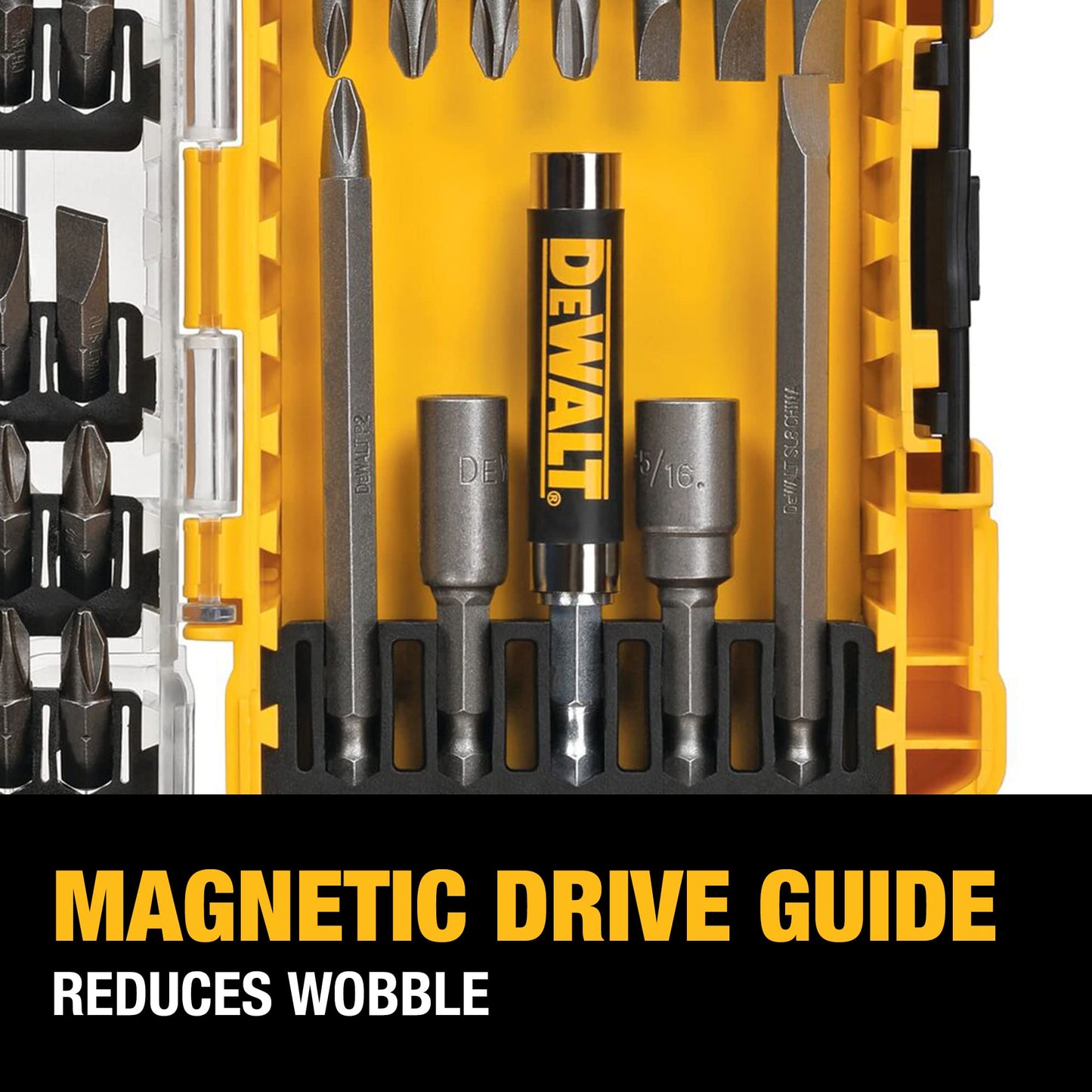 DEWALT Screwdriver Bit Set with Tough Case