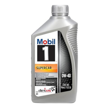 Mobil 1 Supercar Advanced Full Synthetic Motor Oil