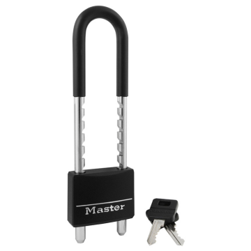 Master Lock 527D Adjustable Shackle, 2 inch Wide, Black